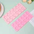 Cartoon Candy Silicone Mold DIY Lolly Hard Candy Flipping Sugar Chocolate Mold Layor.