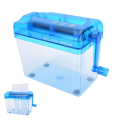 Mini Manual Shredder Portable Hand Shredder Paper Cutting Machine.
