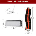 Applied 7 Pcs Vacuum Cleaner Sweeper Accessories Kit Cleaning Robot Accessories Set For use with Xiaomi MI Robot only. 