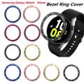 Bezel Ring Cover For Samsung Watch 4, 5 44mm Metal Frame Protector Shell Bumper. 