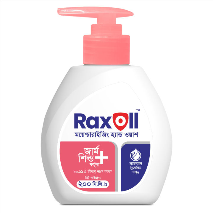 Raxoll Moisturizing Hand Wash-200ml-Pump