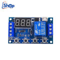 LED Display Automation Cycle Delay Timer Control Off Switch Delay Time Relay (6V 9V 12V 24V) XY-J02 DC 6~30V Support Micro USB 5V. 
