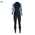 Women Wetsuit Scuba Diving Suit Cold Feel, Back Zip Dive Skins Wet Suit Swimsuit XXL Black. 