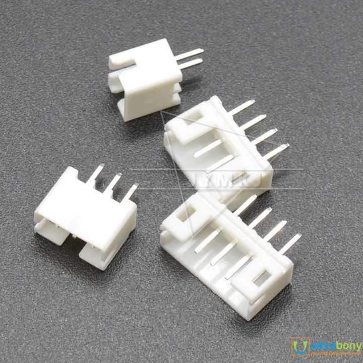 5Pcs-%204Pin%20WHITE%20MALE%20HEADER%20Female%20Housing%20JST%20XH%20Male%20Header%204%20Pin%202.54mm%20Pitch%20Male%20Connector%20For%20Electronics%20Projects%20PCB%20Mount%20Circuit%20Breadboard%20Friendly%20DIY%20Cables%20-%20Image%203
