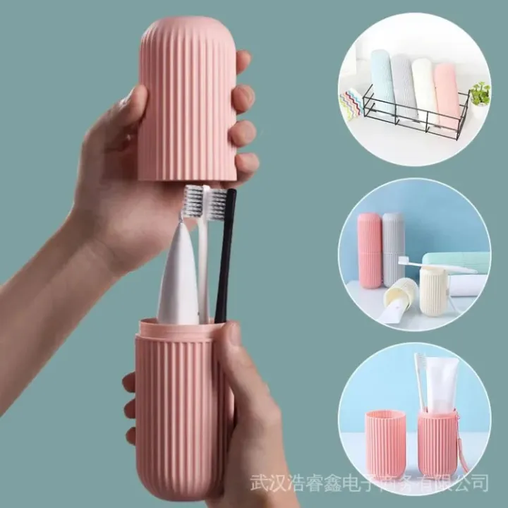 Portable%20Toothbrush%20Toothpaste%20Storage%20Case/%20Tooth%20Brushes%20Case/Wash%20Mouth%20Cup%20Set/Dust-proof%20Tooth%20Brushes%20Protector/%20Brush%20Holder%20-%20Image%202