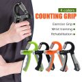 Counting Grip Adjustable Hand Strengthener with Counter for Wrist, Finger, Forearm and Arm Power Training Fitness.