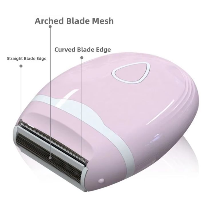 Women's%20shaver%20head%20washable%20shaver%20dry%20battery%20painless%20Mini%20shaver%20-%20Image%204
