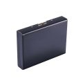 Metal Card Holder Wallet,Ultra Thin Stainless Steel Metal Wallets RFID Blocking Credit Card Wallet Holder, Black and Silver. 