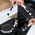 Corners & Edges multipurpose Window Door Keyboard Cleaning Brush Cleaner+Dustpan 2 In 1 Tool.