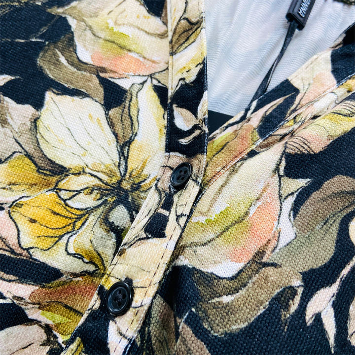 Ladies%20Three%20Quarter%20Sleeve%20Soft%20Floral%20Casual%20Tops%20From%20Levin%20-%20Image%204