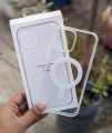 For Apple iPhone 12 Pro Max Magsafe Magnetic Wireless Charging Case Clear Shockproof Soft Silicone Protect Back Cover. 