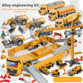 GC Construction Truck Toys For Toddlers Friction Powered Multi-functional Engineering Vehicle Toys For Boys Girls Birthday Gifts. 
