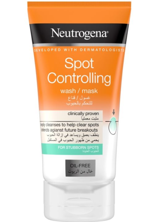 International France product Neutrogena Spot Controlling used for male/ female - 150 ml e