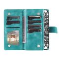（COD Available)Multi-Card Totem Zipper Leather Phone Case For Honor 200 Lite. 
