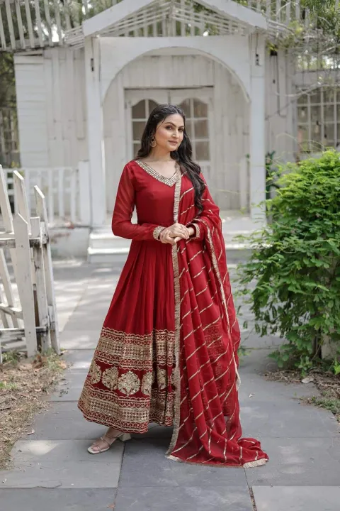 Readymade%20Georgette%20Embroidery%20Party%20Dress%2039%20-%20Image%202