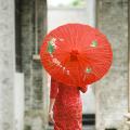 Chinese Traditional Silk Oil Paper Umbrella Female Photography Props Dance Lightweight Shoots Dancing Umbrella Parasol Prop H6m0.