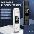Alcohol Tester Professional High Sensitivity Breathalyzer Non-Contact Alcoholometer Type-C Charging Portable Breathalyzer. 