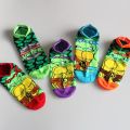 Teenage Mutant Ninja Turtles TMNT Socks Cartoon Women Men Anime Cute Socks Short Cotton Blends Low Cut Ankle Boat Socks Summer. 