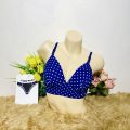 Printed Wireless Non-Padded Foam Bra for Women - Everyday Comfort.