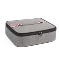 Portable square flat lunch box lunch box insulation bag bento. 
