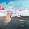 Airbus A380 RC Airplane 2.4G Fixed Wing Boeing 747 Remote Control Aircraft Outdoor RC Plane Model Toys for Children Boys. 
