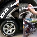 Tyre marker pen white colour.