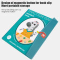 GC Magnetic Fraction Puzzle Teaching Aids Math Fractions Manipulatives Educational Toys Gifts For Boys Girls.