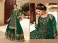 Georgette Embroidery New Stylish Sharara Suits.