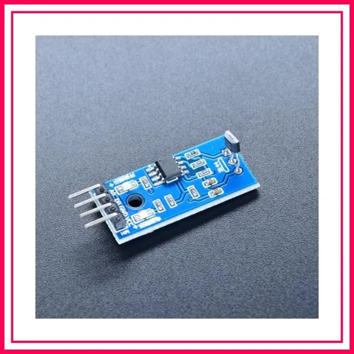 Hall Effect Sensor Switch Magnetic Detector Module For Arduino | Daraz ...