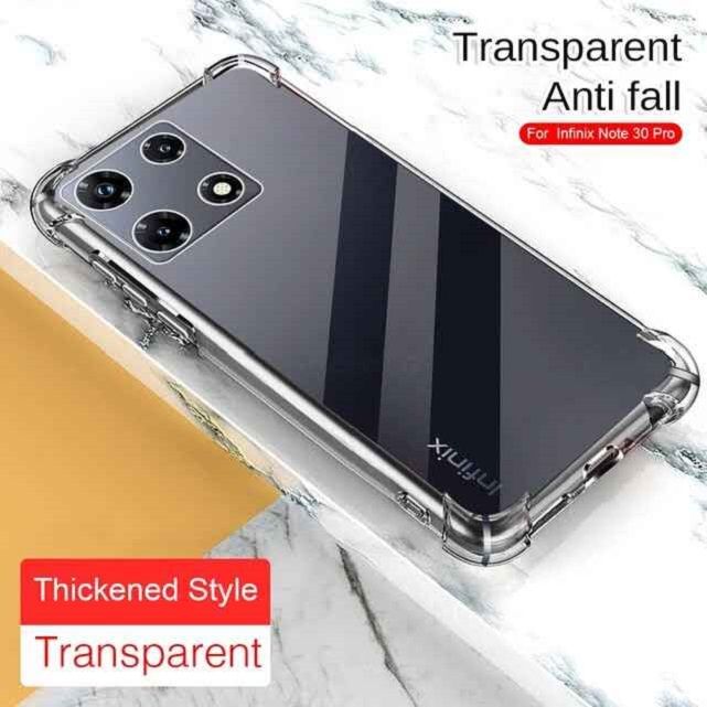 For Infinix Zero 30 5g Premium Silicone Case Crystal Clear Soft TPU Ultra-Thin Transparent Flexible Protective Mobile Phone Back Cover