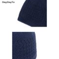 DayDayTo Casual Knitted Muslim Men Prayer Hats Winter Warm Beanies Cap Islamic Ramadan sg. 
