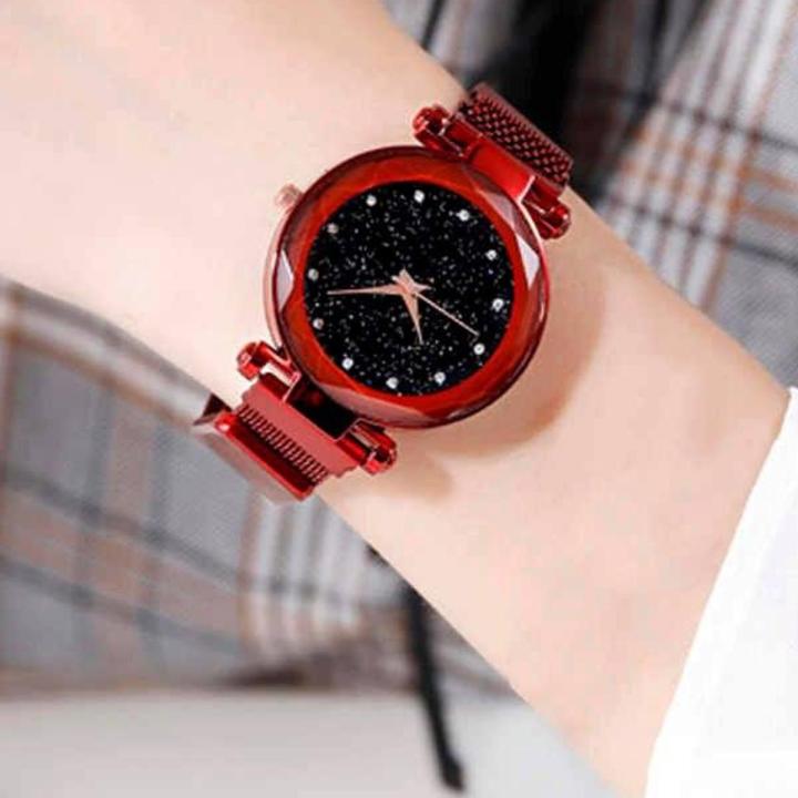 Women luxury watches ladies magnetic starry sky fashion watch