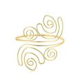 Boho Coil Upper Arm Band Cuff Armlets for Women Girls Arm Bangle Adjustable Gold and Siliver Color Cuff Bangle Body Bracelets. 