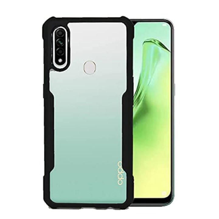For Oppo A31 / Oppo A8 Shockproof Tpu Bumper Clear Acrylic Mobile Phone Case For Oppo A31 Back Cover