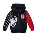 Boys Clothes Cartoon Spiderman Toddler Boy Jacket Hoodie Boys Fall Clothes Sweater Coat for Kids Casual Hooded Sweatshirt. 