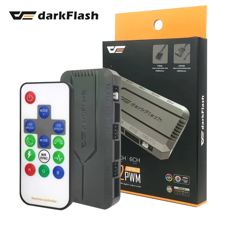 Darkflash%20INF24%20Pro%20120mm%20White%20Rgb%20PC%20Case%20Fan%20Infinity%203%20Pin%205V%20Sync%20Argb%204%20Pin%20Pwm%20Connector%20Cooling%20Fans%20for%20Desktop%20-%20Image%207