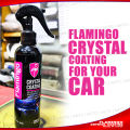 Flamingo Crystal Coating | car paint protection, high gloss car coating, scratch resistant coating, UV protection Premium Car Paint Protection & Gloss-250ml. 