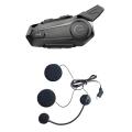 Motorcycle Bluetooth Helmet Intercom Universal Interphone Headset B. 