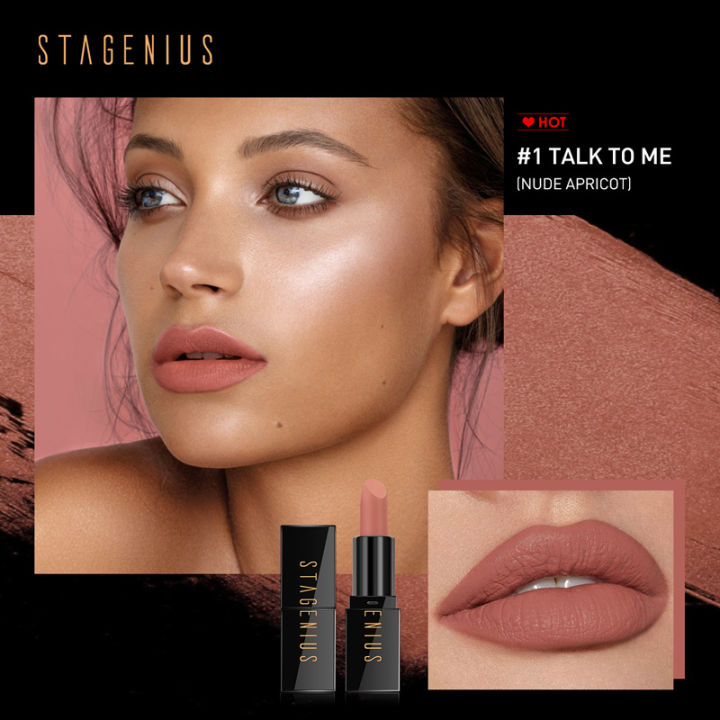 STAGENIUS%20Travel%20Size%20Soul%20Matte%20Lipstick%20Cream%20Super%20Soft%20Not%20Dry%20Makeup%20Lip%20Stick%20Popular%206%20Colors%20Lip%20Cosmetics%20-%20Image%205
