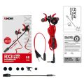 Plextone MOWI RX3 PRO Wired Stereo Bass in-Ear Gaming Earphones Dual Mic Extension Cable for PC Laptop and Cellphones. 