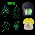 Luminous Pen Pen That Glows When Writing at Night Luminous 3d Bubble Pen Stereo Fluorescent Pen Album diy Production. 