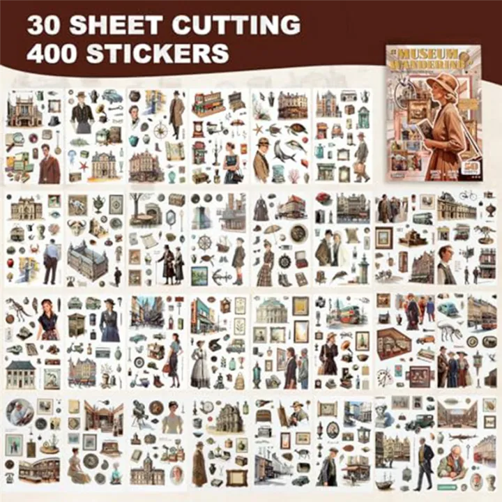 Vintage%20Stickers%20for%20Scrapbooking%20Journaling%20Stickers%20Journaling%20Supplies%20Museum%20-%20Image%205
