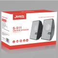 JEDEL-S-511 High-Quality USB Mini Speaker For Laptops PC. 