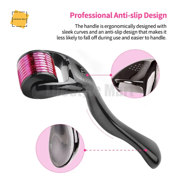 Dermaroller%200.25mm%20Titanium%20Microneedle%20Roller%20for%20Anti-Aging,%20Fine%20Lines,%20Scars,%20Stretch%20Marks%20-%20Professional%20Skin%20Care%20Tool%20-%20Image%203