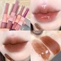 【NEW】 Korean Double Lip Glaze Lasting Waterproof Matte Pearlescent Lipstick Korean Lipstick. 