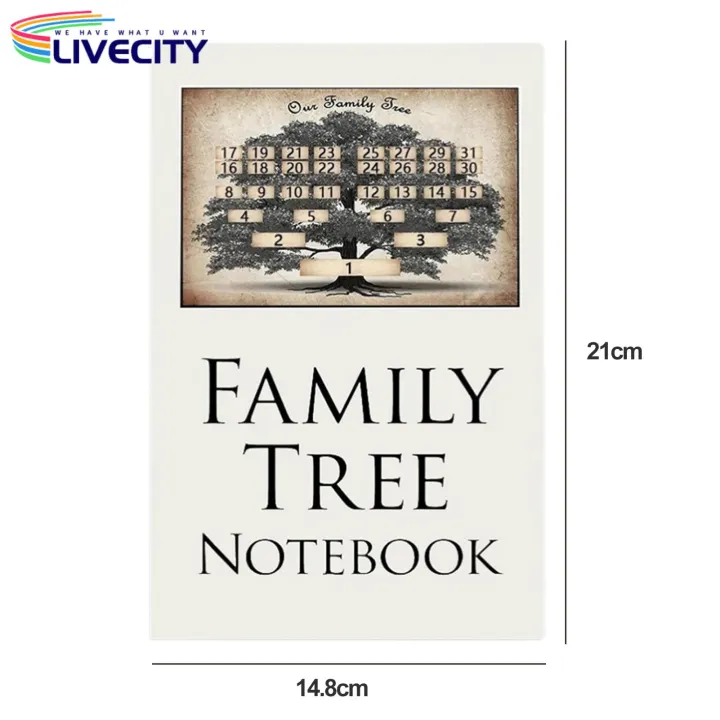 Family%20book%20Discover%20Family%20Roots%20Ancestor%20Record%20Journal%20Perfect%20Gift%20for%20Genealogy%20Enthusiasts%20in%20Soutast%20Asia%20Family%20Keepsake%20-%20Image%202