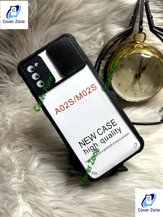 For%20Samsung%20Galaxy%20A02s%20/%20Samsung%20Galaxy%20M02s%20Sliding%20Camera%20Shutter%20Matte%20Transparent%20Case%20for%20Apple%20iPhone%20Black%20Cover%20-%20Image%203
