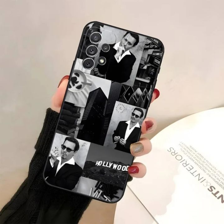 Johnny%20Depp%20Phone%20Case%20For%20Samsung%20Galaxy%20S7%20S8%20S9%20S23%20S20%20S10%20S22%20S30%20S21%20Pro%20Plus%20Ultra%20Fe%20Back%20Design%20Cover%20-%20Image%206