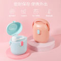 Baby Milk Powder Box food Storage box with handle to go out, 450ml/225gm capacious storage box for supplementary -1pcs food. 