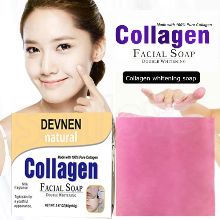 DEVNEN%20Collagen%20Soap%20Whitening%20Natural%20Collagen%20Facial%20Soap%2085g%20Collagen%20Whitening%20Soap%20Collagen%20Soap%20plus%20vit%20c&e%20Brightening%20Facial%20Whitening%20Glutathione%20Collagen%20Revitalizing%20Face%20&%20Body%20-%20Image%204